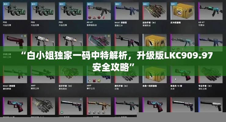 “白小姐独家一码中特解析,升级版LKC909.97安全攻略”