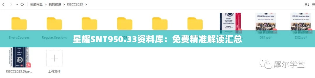 星耀SNT950.33资料库:免费精准解读汇总
