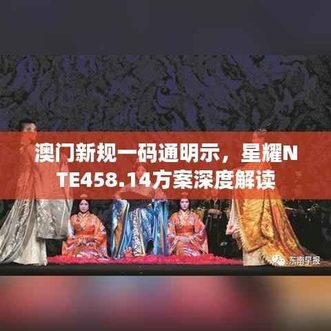 澳门新规一码通明示,星耀NTE458.14方案深度解读