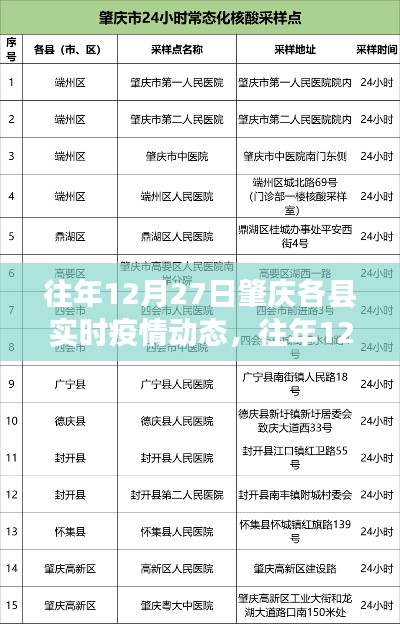 往年12月27日肇庆市及各区县疫情动态概览与重点关注要点解析